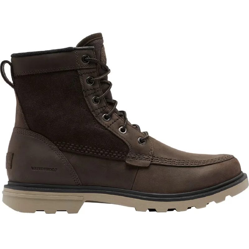 Durable men casual shoes-Sorel Carson Storm WP Boot 2024