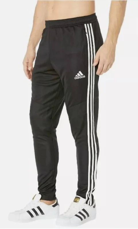 Men's Tiro 19 Training Soccer Joggers Running Pants In Black