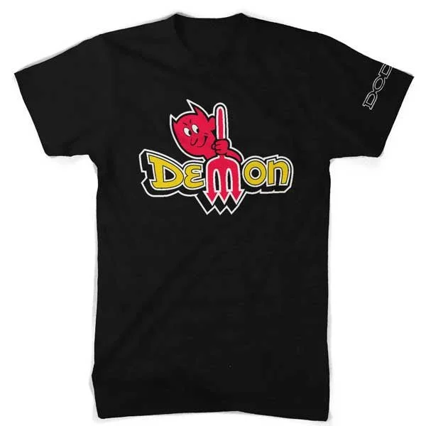 Mens Dodge Demon Vintage T-shirt (Black)