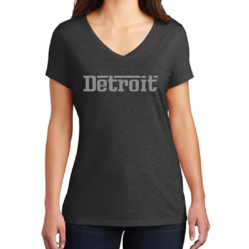 Ladies Detroit Grigio - Heather Black