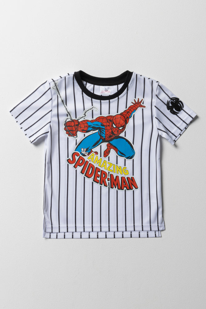 Spider-Man Mesh T-Shirt White