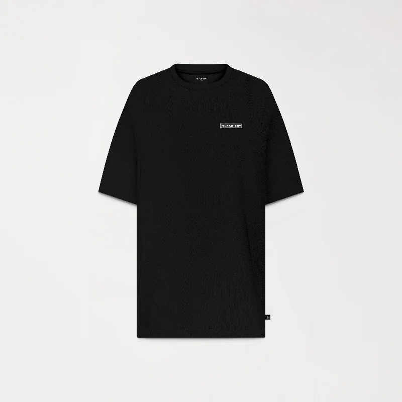 FOWLFIELD T-SHIRT OVERSIZED MEN BLACK