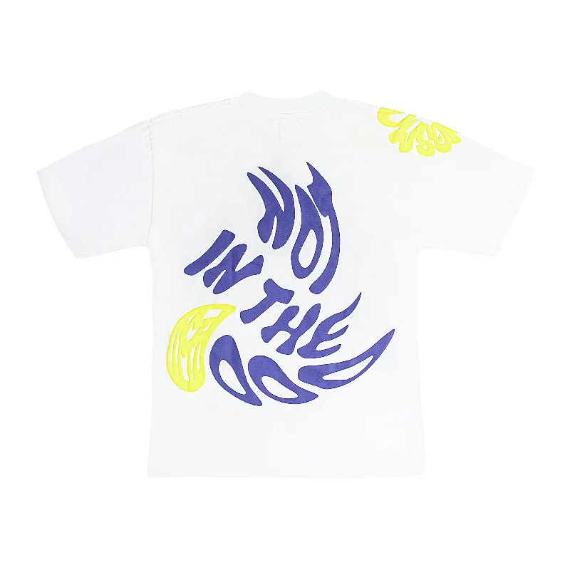 SWIRL TEE WHITE T-SHIRT