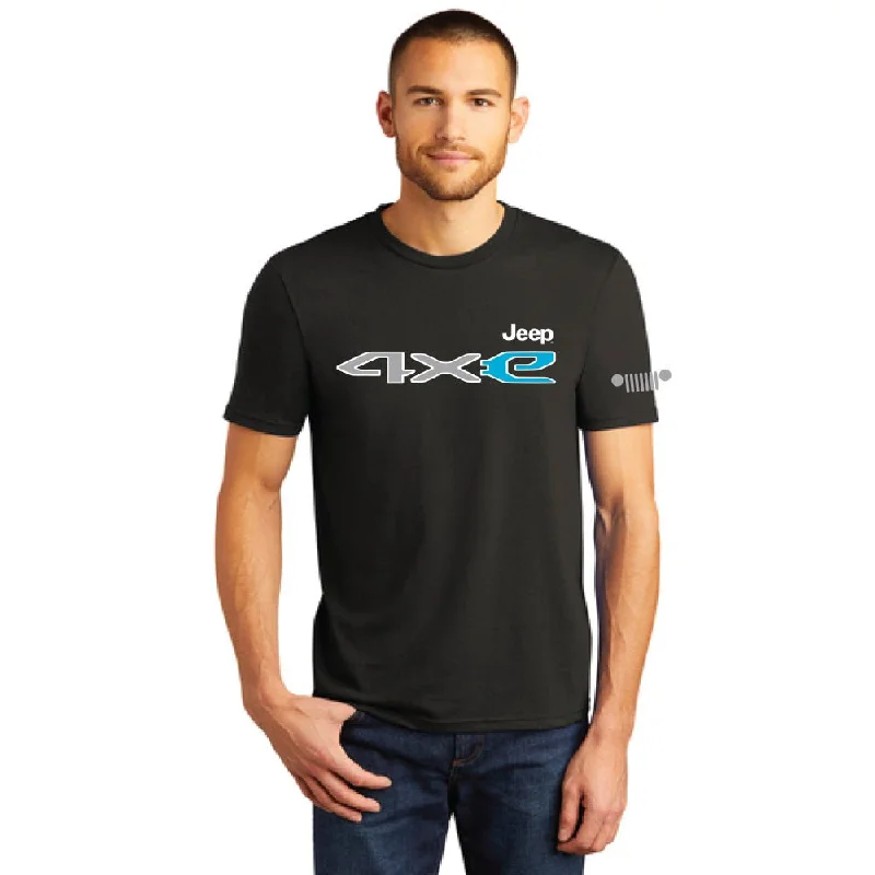 Mens Jeep® 4xE T-Shirt - Black Tri-blend