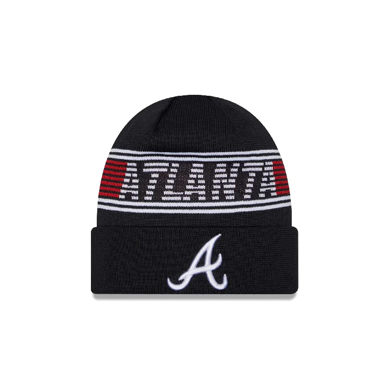 Atlanta Braves 2024 Clubhouse Cuff Knit Hat