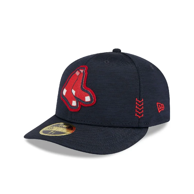 Boston Red Sox 2024 Clubhouse Low Profile 59FIFTY Fitted Hat