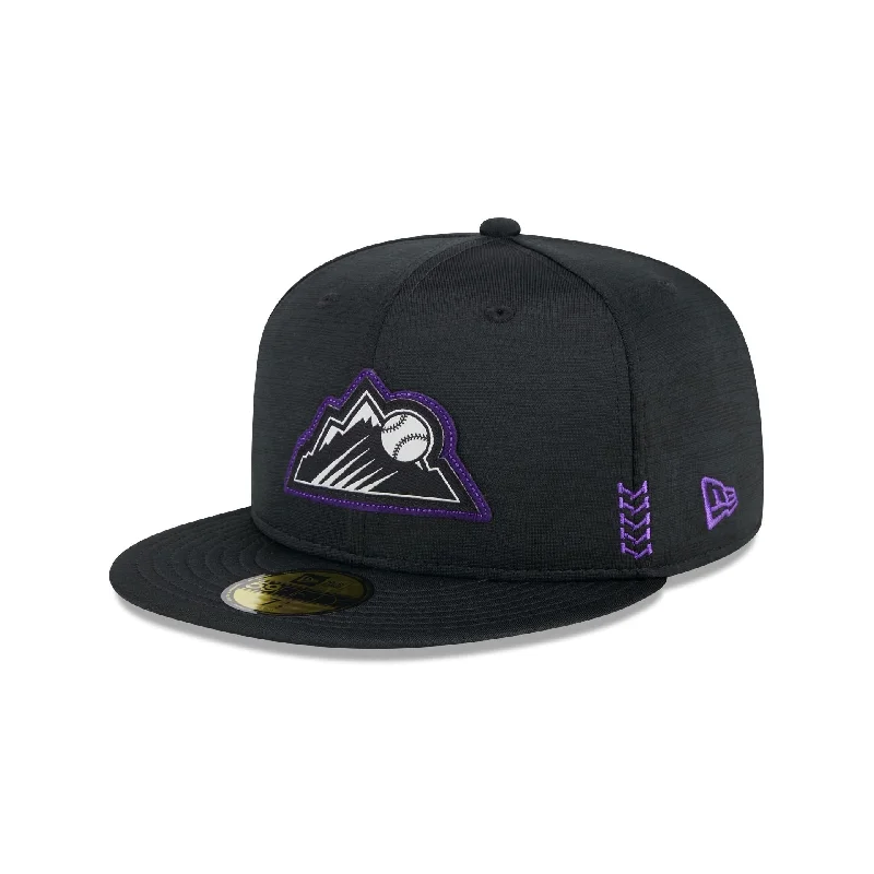 Colorado Rockies 2024 Clubhouse 59FIFTY Fitted Hat