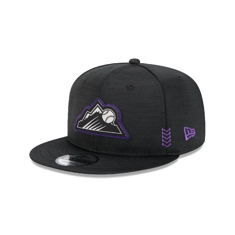 Colorado Rockies 2024 Clubhouse 9FIFTY Snapback Hat