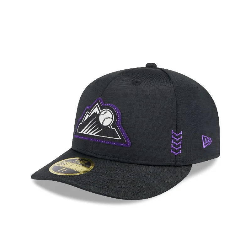 Colorado Rockies 2024 Clubhouse Low Profile 59FIFTY Fitted Hat