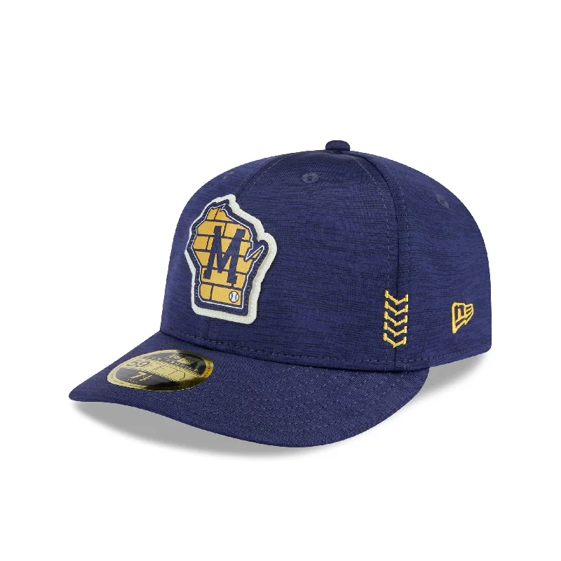 Milwaukee Brewers 2024 Clubhouse Low Profile 59FIFTY Fitted Hat