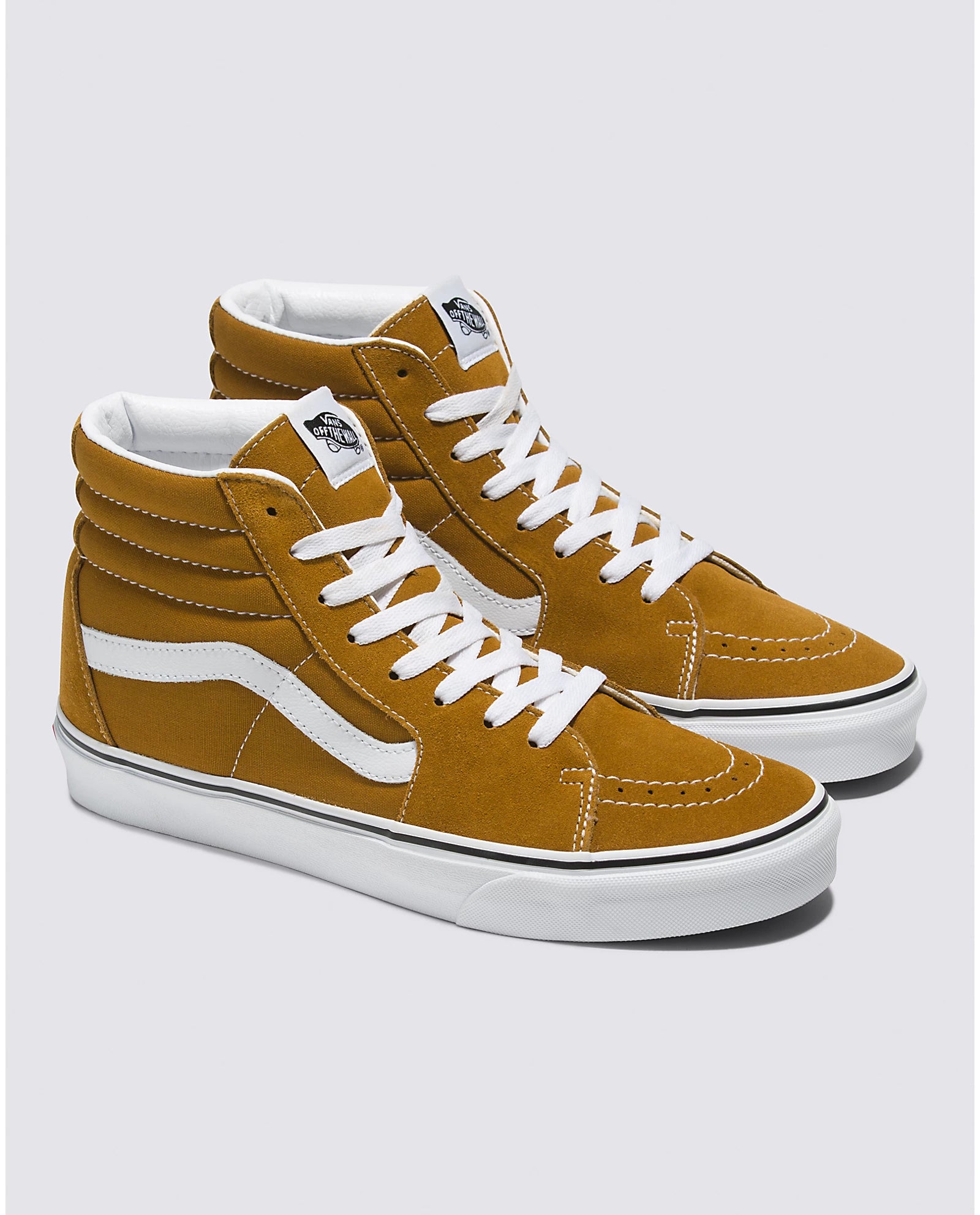 Durable men casual shoes-Sk8-Hi Color Theory Golden Brown