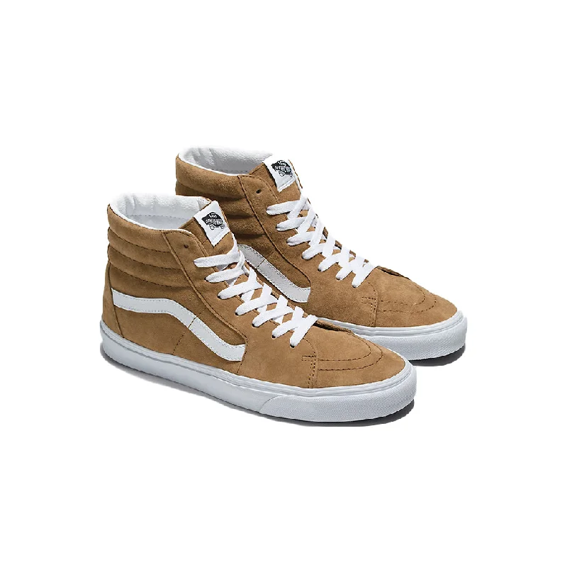 Fashion-forward men casual shoes-Sk8 Hi Pig Suede Tobacco Brown