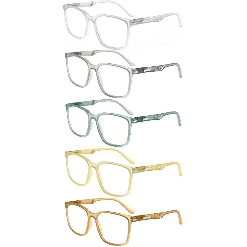 5 Pack Chic Modern Frame Reading Glasses R151