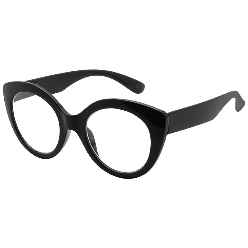 Oval Cat-eye Glasses for Women Chic Eyeglasses R2012