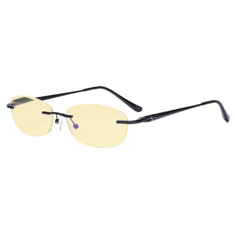 Rimless Blue Light Blocking Reading Glasses TMWK9903A