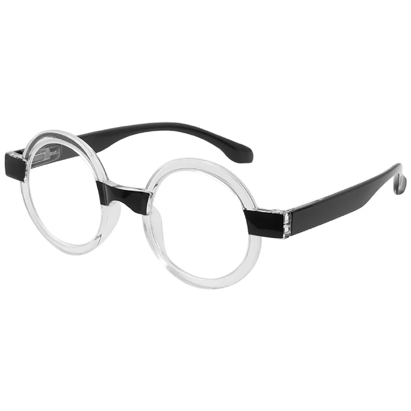 Round Frame Reading Glasses for Women Vintage R2007T