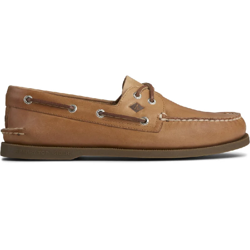 Trendy sneakers for men with padded insoles-Sperry Authentic Original (AO) - Sahara - Men's