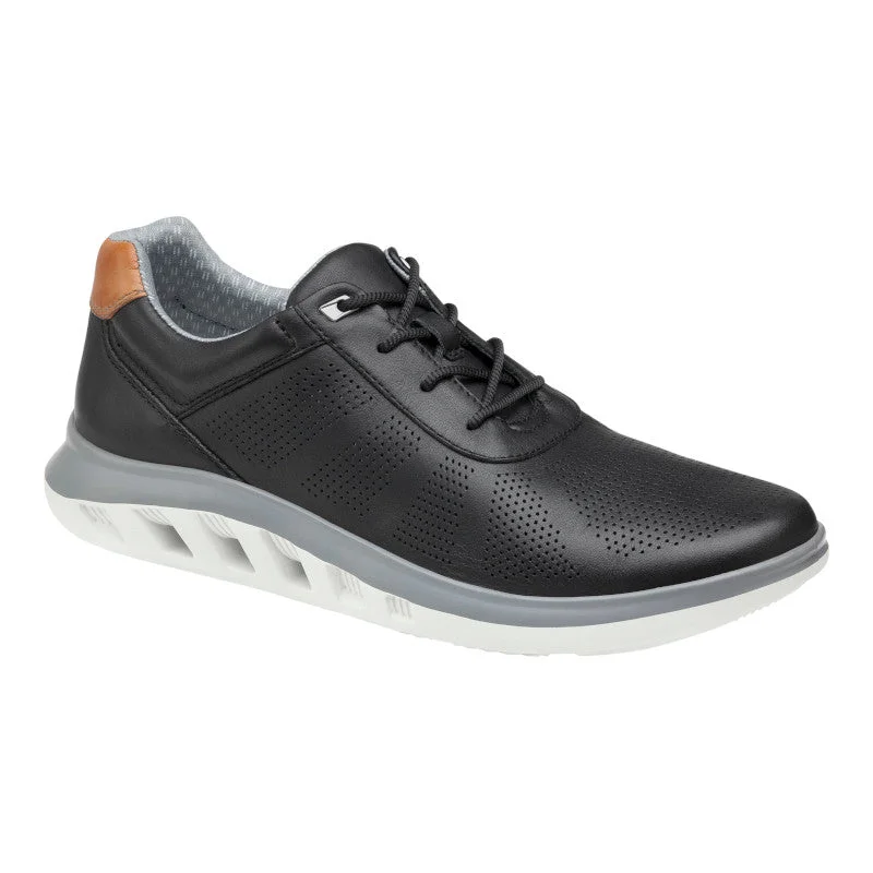 Comfortable men canvas shoes-Activate - Black