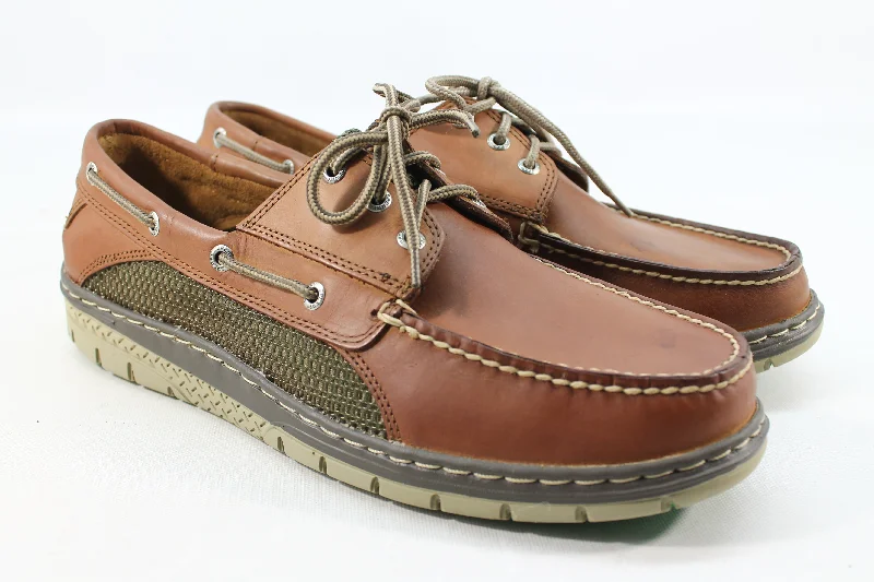 Men casual shoes for relaxed weekends-Billfish - Tan/Green