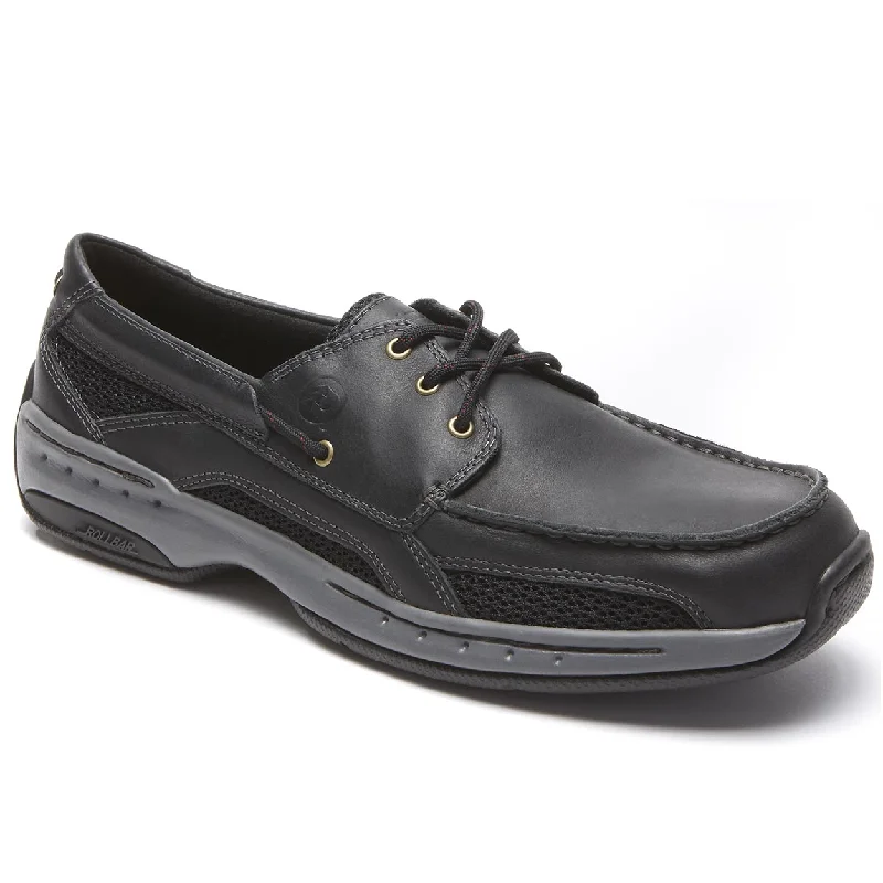 Men fashionable casual footwear-Captain - Black