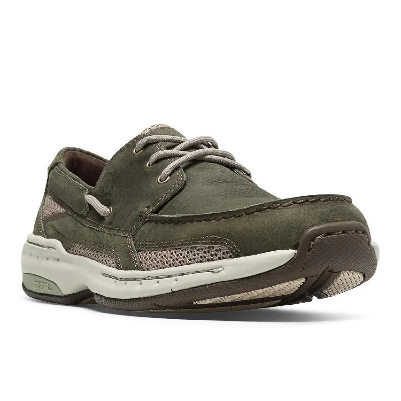 Casual shoes for men with non-slip soles-Captain - Olive