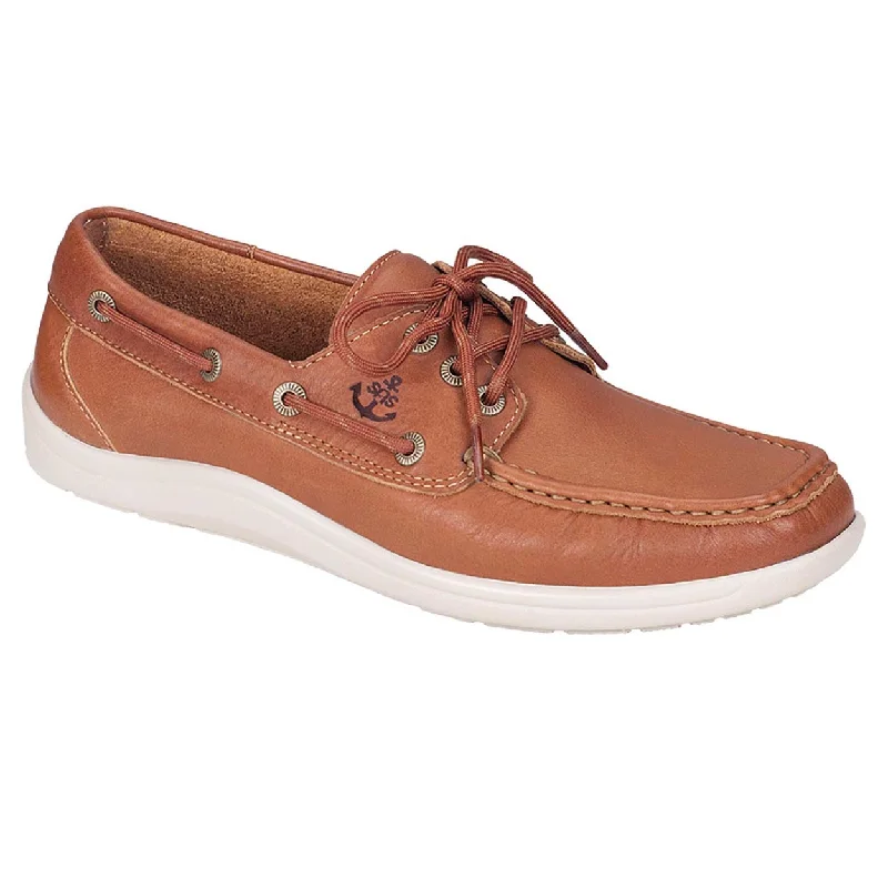 Classic slip-on shoes for men-Decksider - Old Sand