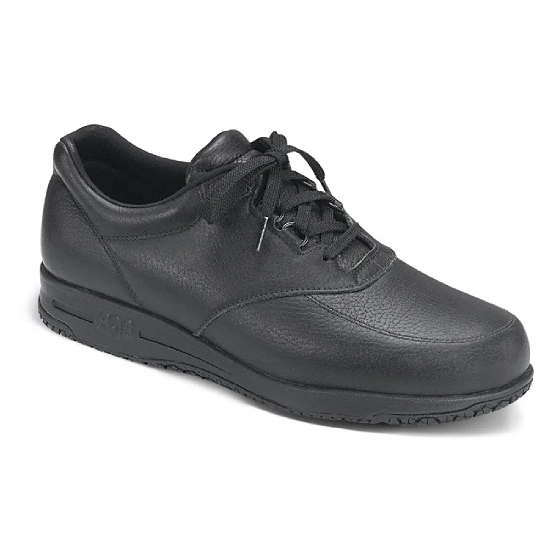 Men casual shoes with breathable fabric-Guardian - Black