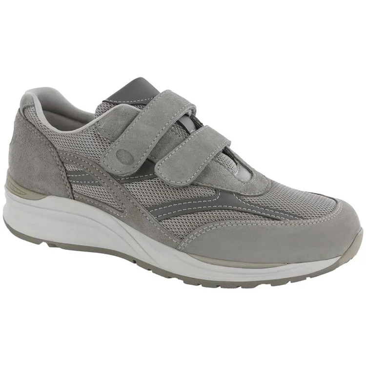 Comfortable men casual shoes-JV - Gray Mesh