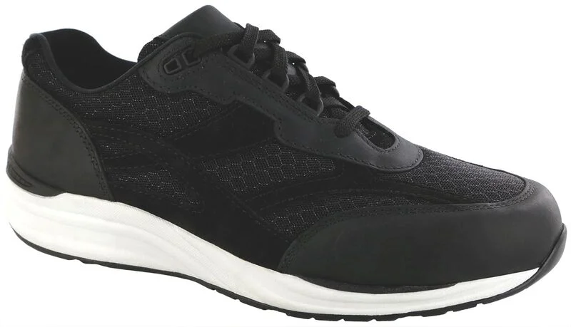 Men casual shoes for relaxed weekends-Journey Mesh - Nova Black