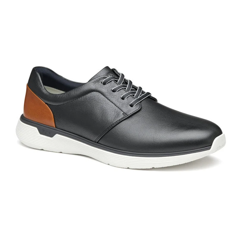 Comfortable casual shoes for men with cushioned soles-Prentiss 2 - Black