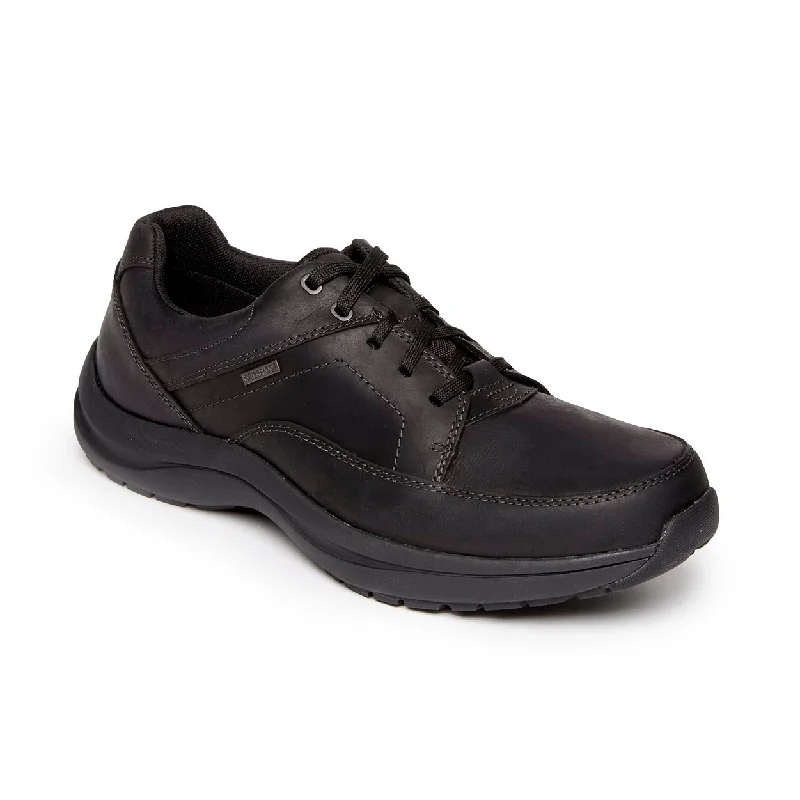 Casual shoes for men with padded insoles-Stephen - Black