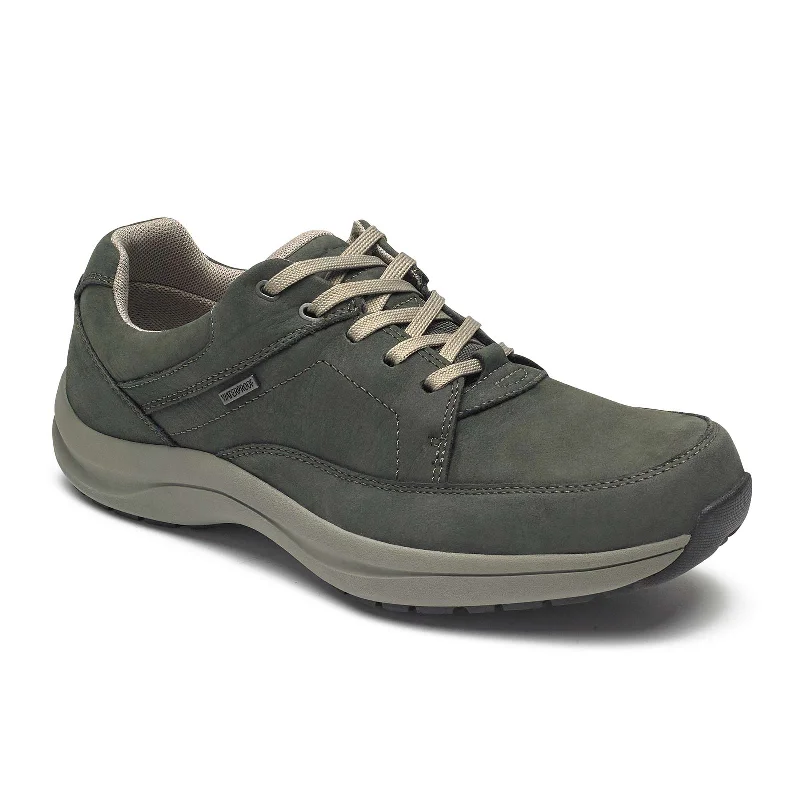 Comfortable men canvas shoes-Stephen - Dark Olive