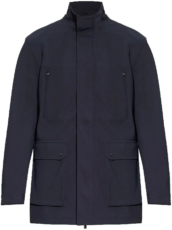 Emporio Armani Men's Capsule Coats blue