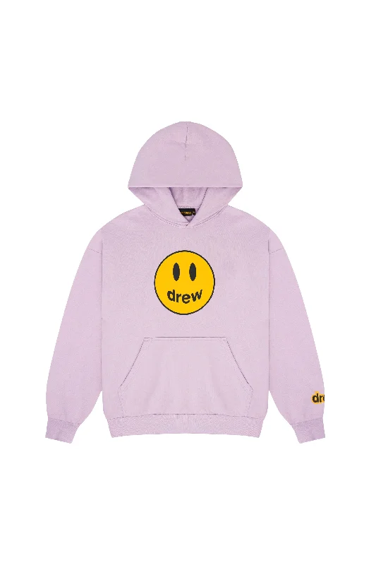 mascot oversized hoodie - lilac