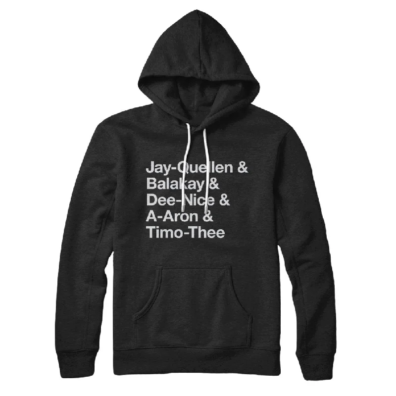 Substitute Teacher Names Hoodie