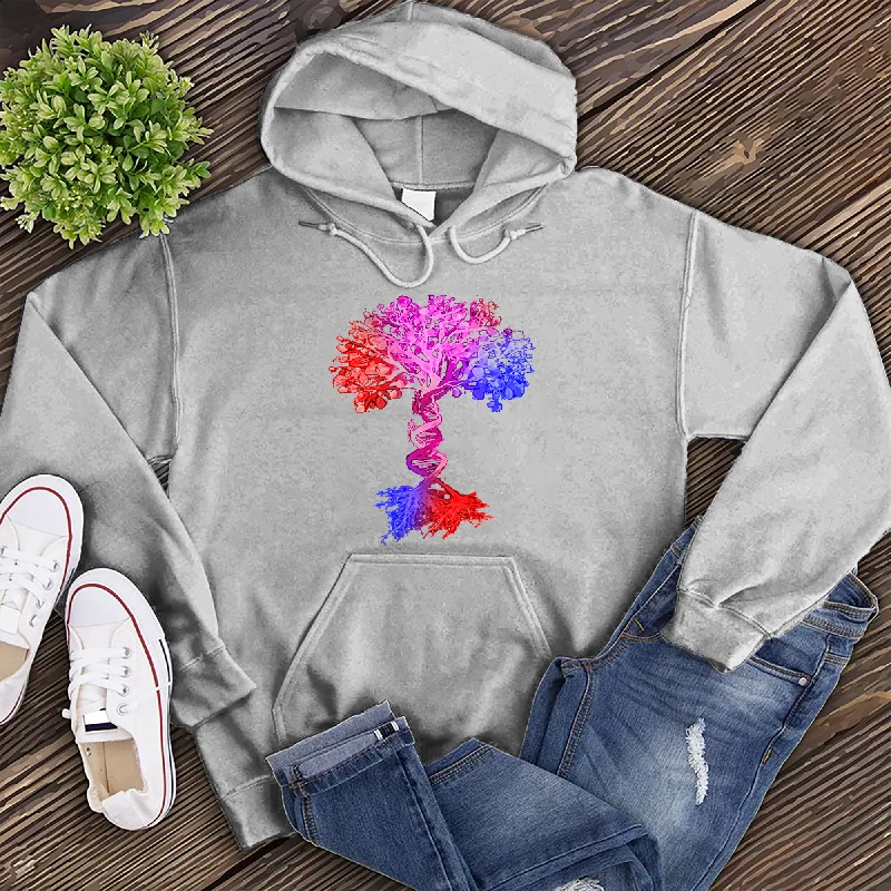 Trippy Glitch Tree Hoodie