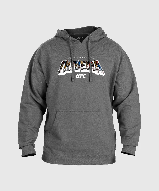 UFC Unrivaled by Venum Charles Oliveira Men’s Hoodie - Heather Grey