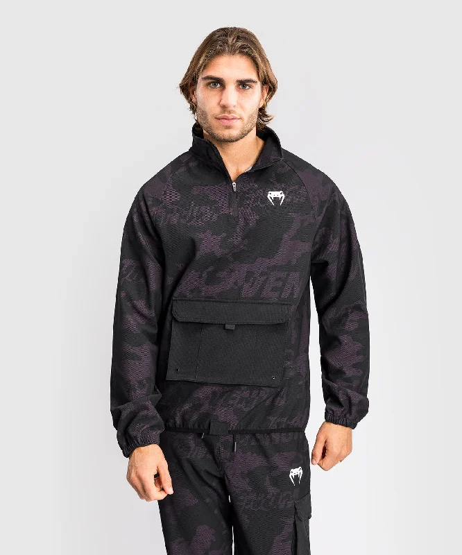 Venum Trooper Men's Half-Zip Jacket - Black/Purple