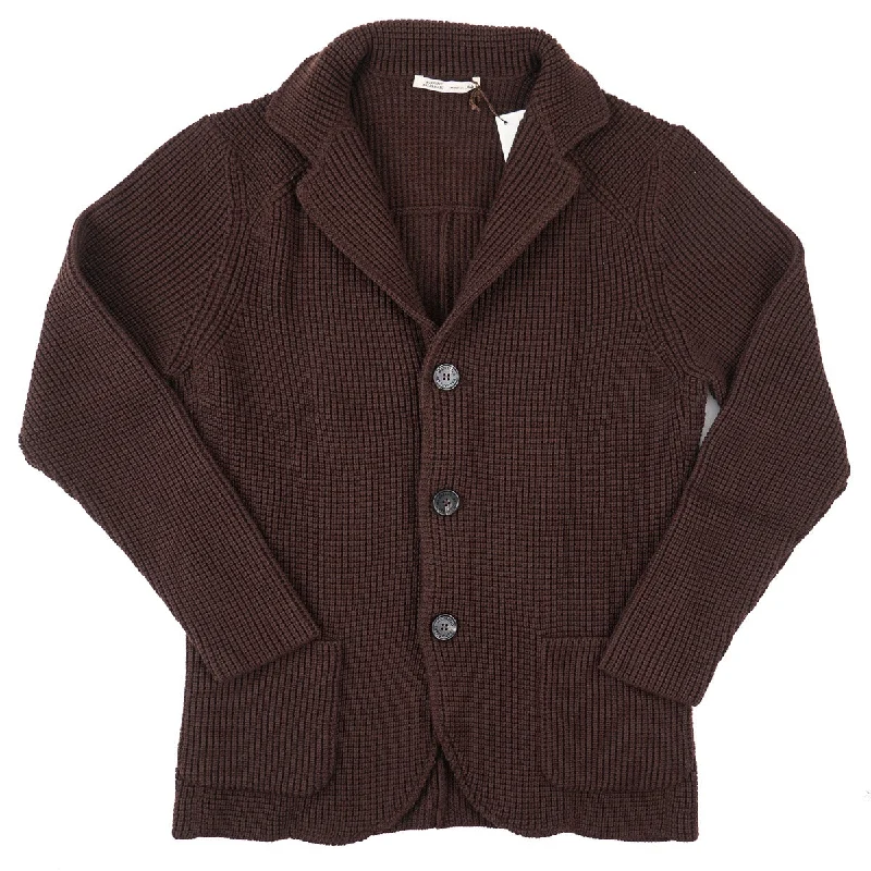 Maurizio Baldassari Knit Wool Sweater-Blazer