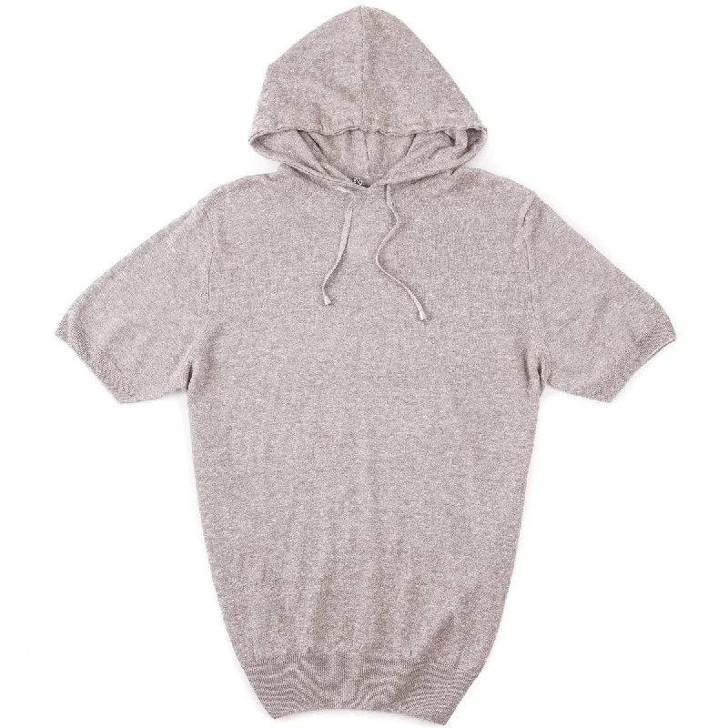 Sartorio Hooded Linen-Cotton Sweater