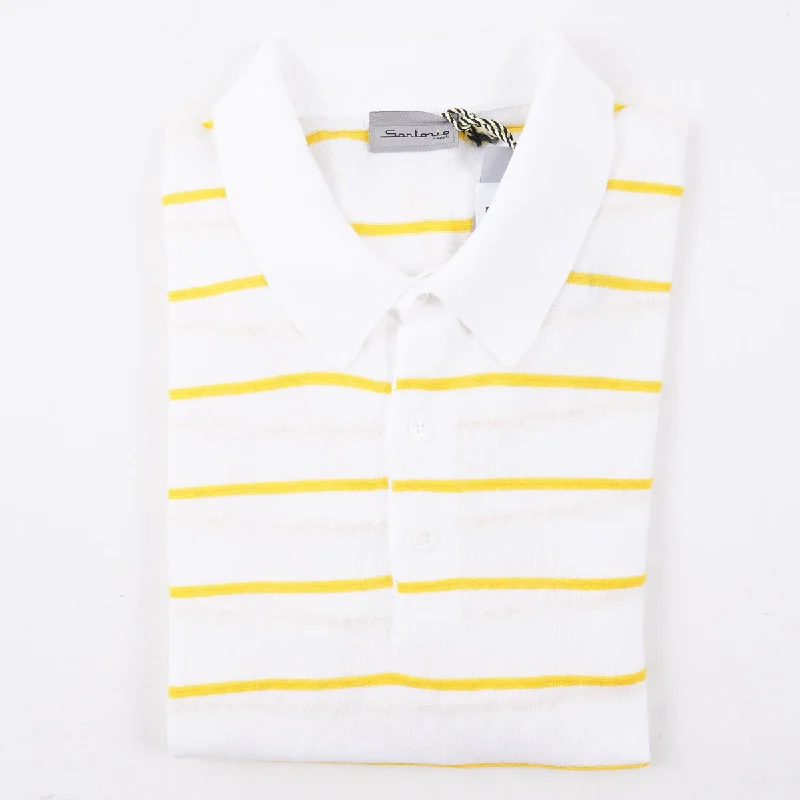 Sartorio Short-Sleeve Cotton Polo Sweater