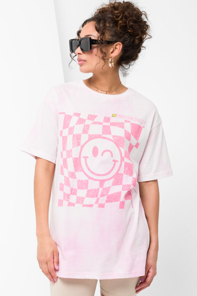 Smiley Oversized T-Shirt Multi