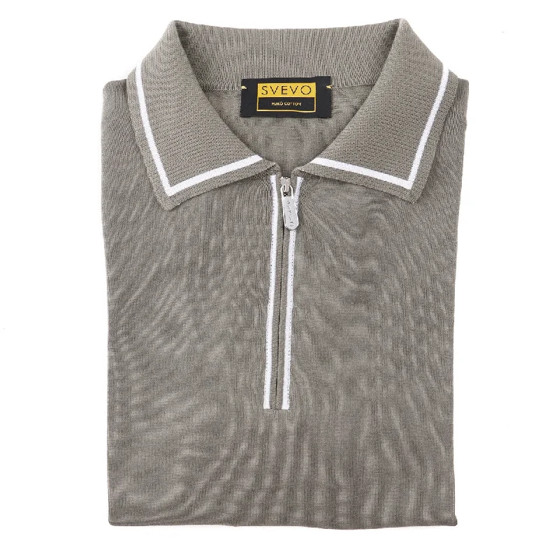 Svevo Superfine Cotton Polo Sweater