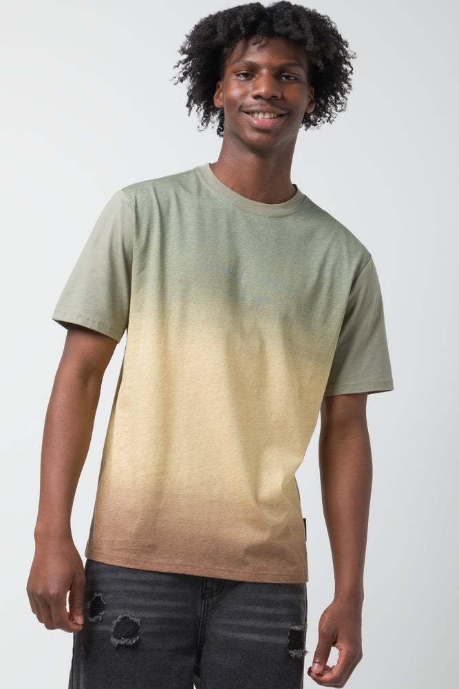 Tie Dye T-Shirt Green