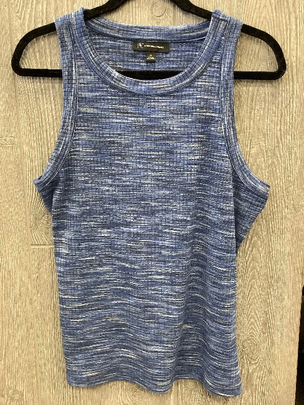 Top Sleeveless By Inc In Blue, Size: Xl