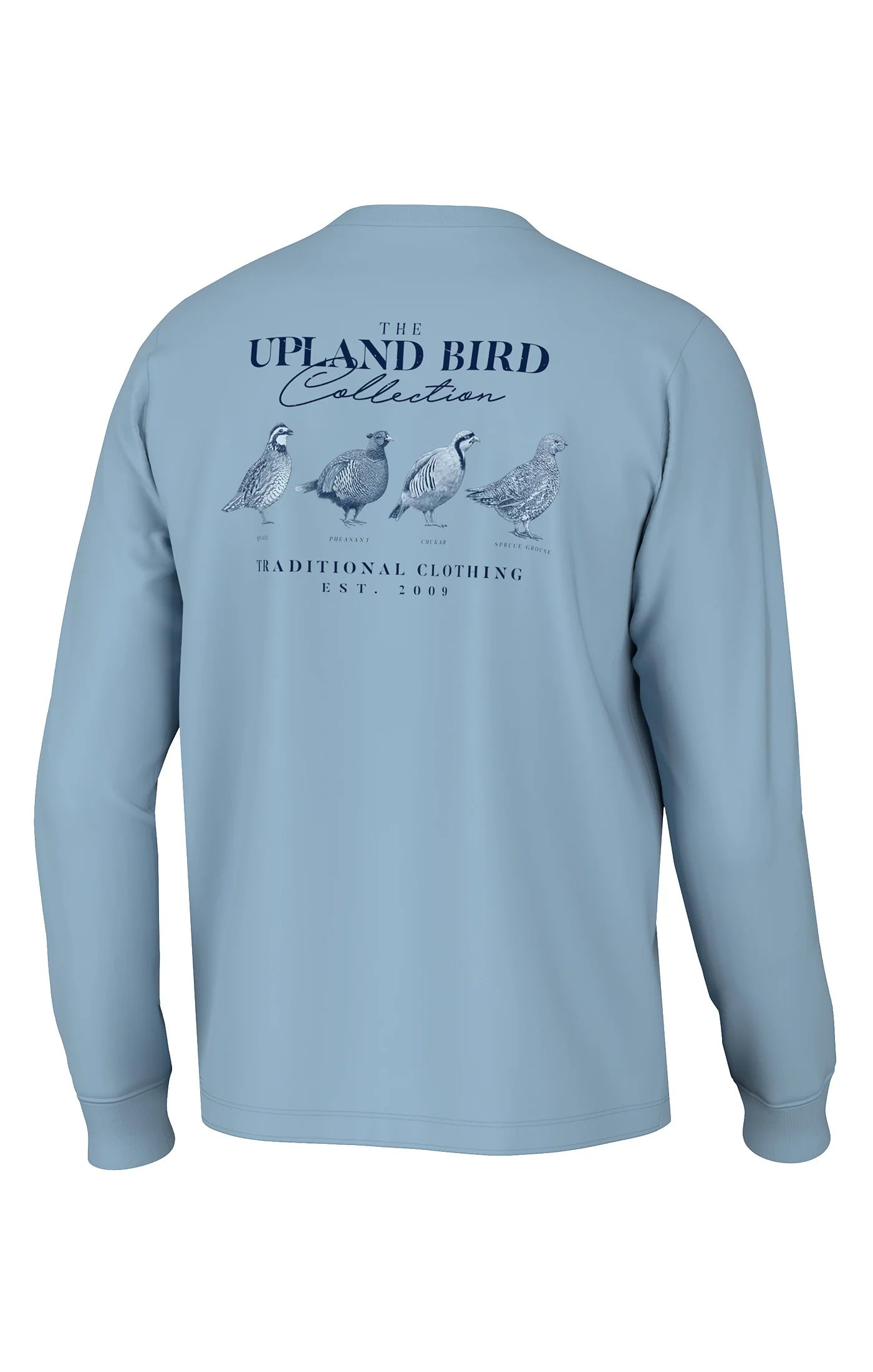 Southern Point Upland Bird Collection Long Sleeve Tee