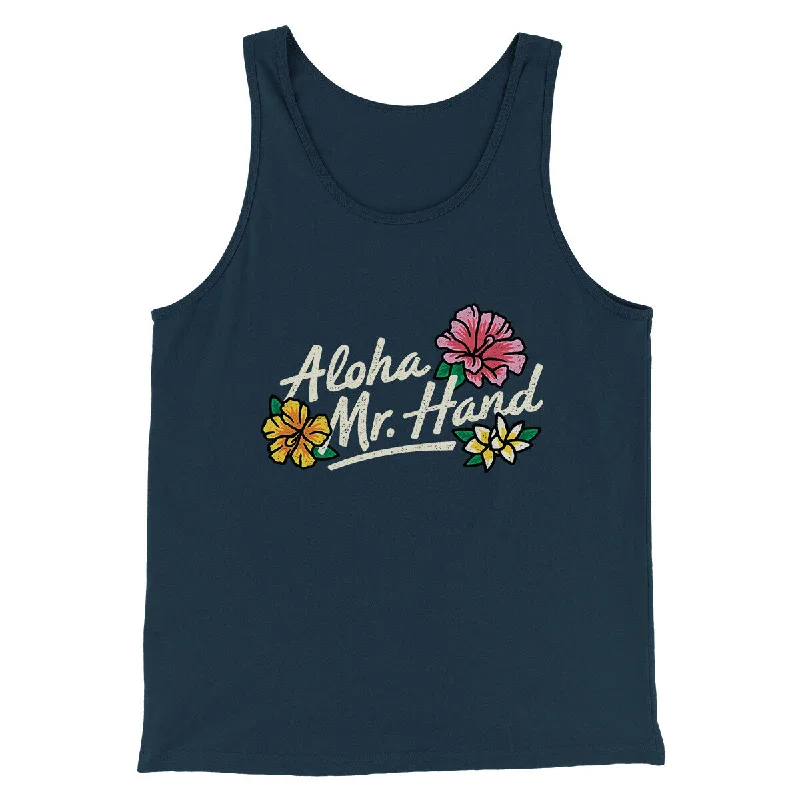 Aloha Mr. Hand Men/Unisex Tank Top