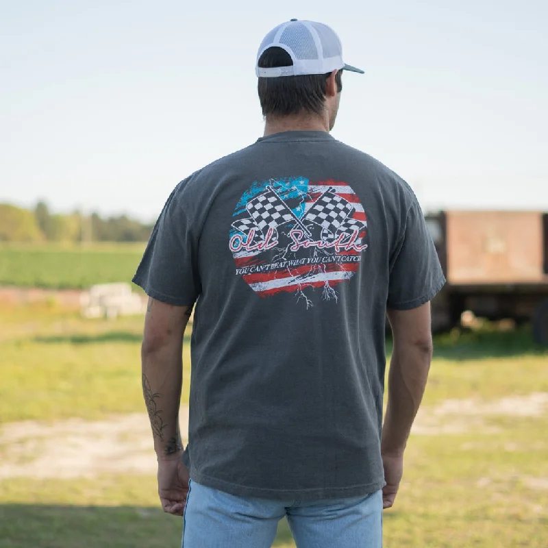 Checkered Flag Short Sleeve Tee by Old South