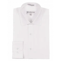 Modena Slim Fit Regular Cuff Shirt - M300SP0R - Egg Shell