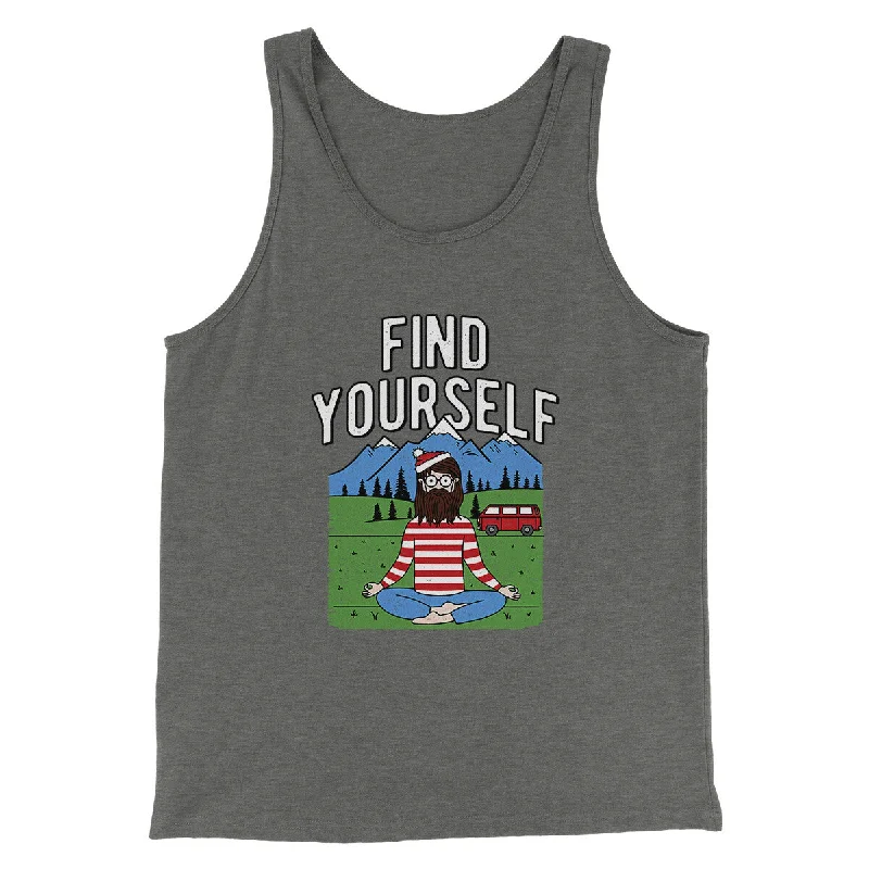 Find Yourself Men/Unisex Tank Top